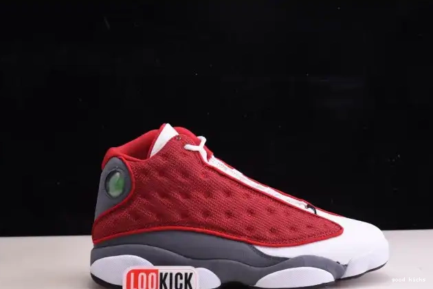 Cheap Air Red 13 Retro 414571-600 Flint Jordan Gym Grey 0601